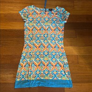 Hatley Geometric Print Dress,S